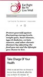 Mobile Screenshot of eatrightbefitlivewell.com